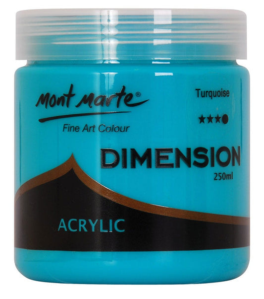 Dimension Acrylic Premium 250ml (8.5 US fl.oz) - Turquoise