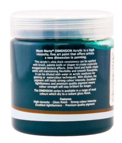 Dimension Acrylic Premium 250ml (8.5 US fl.oz) - Viridian