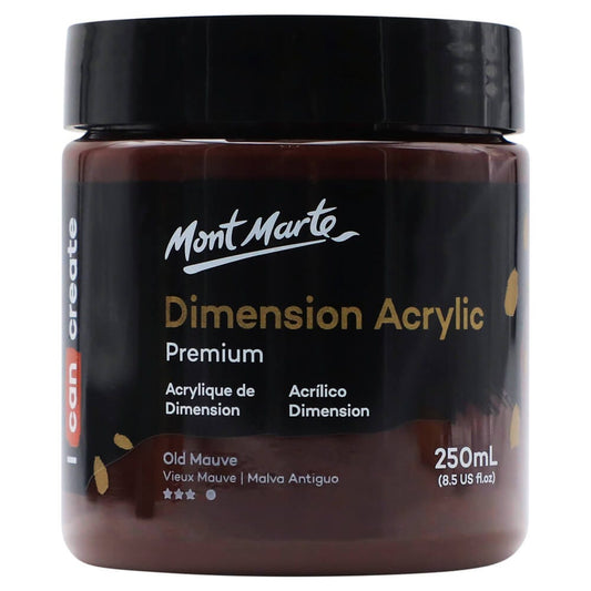 Dimension Acrylic Premium 250ml (8.5 US fl.oz) - Old Mauve