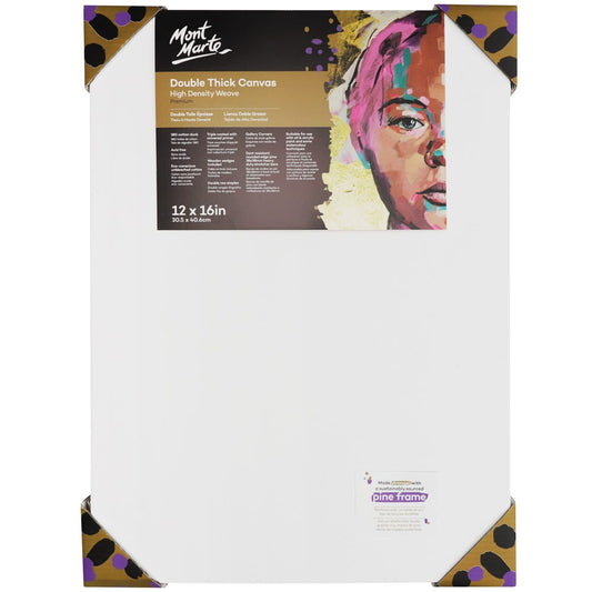 Double Thick Canvas Premium 30.5 x 40.6cm (12 x 16in)