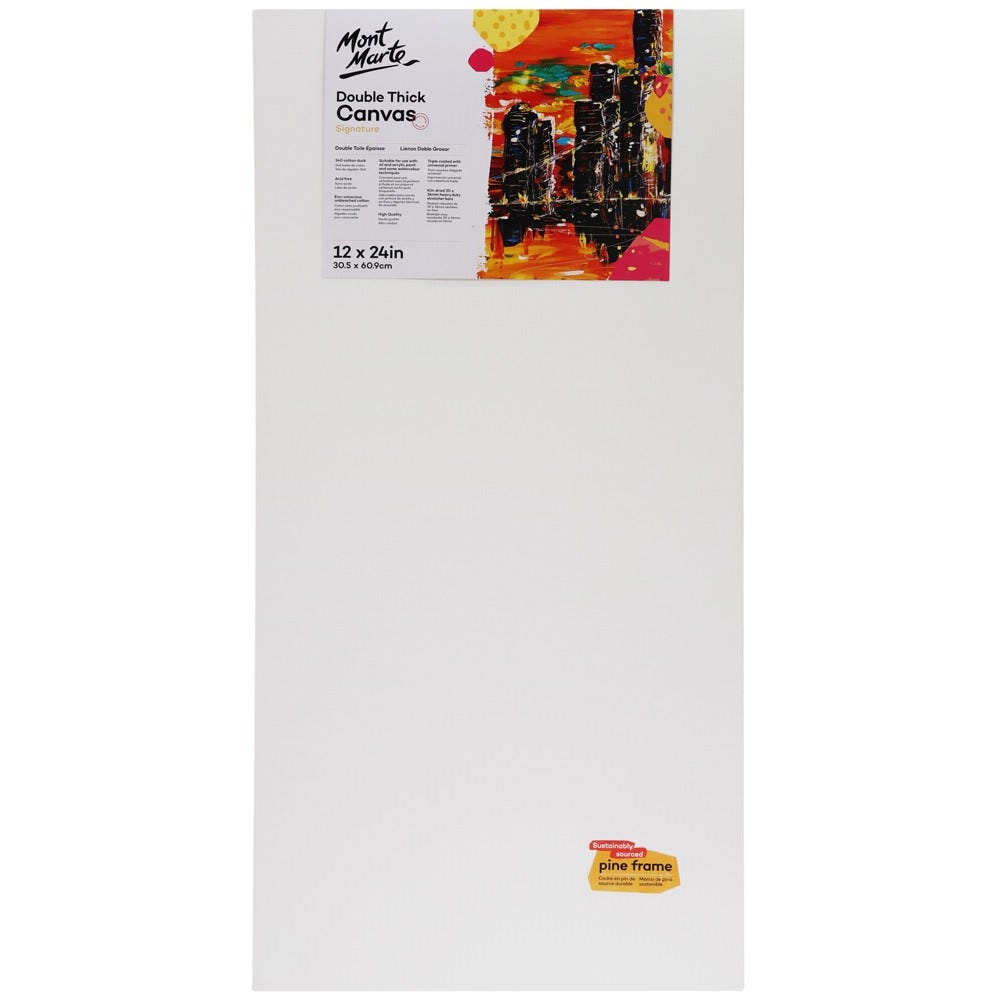 Double Thick Canvas Signature 30.5 x 60.9cm (12 x 24in)