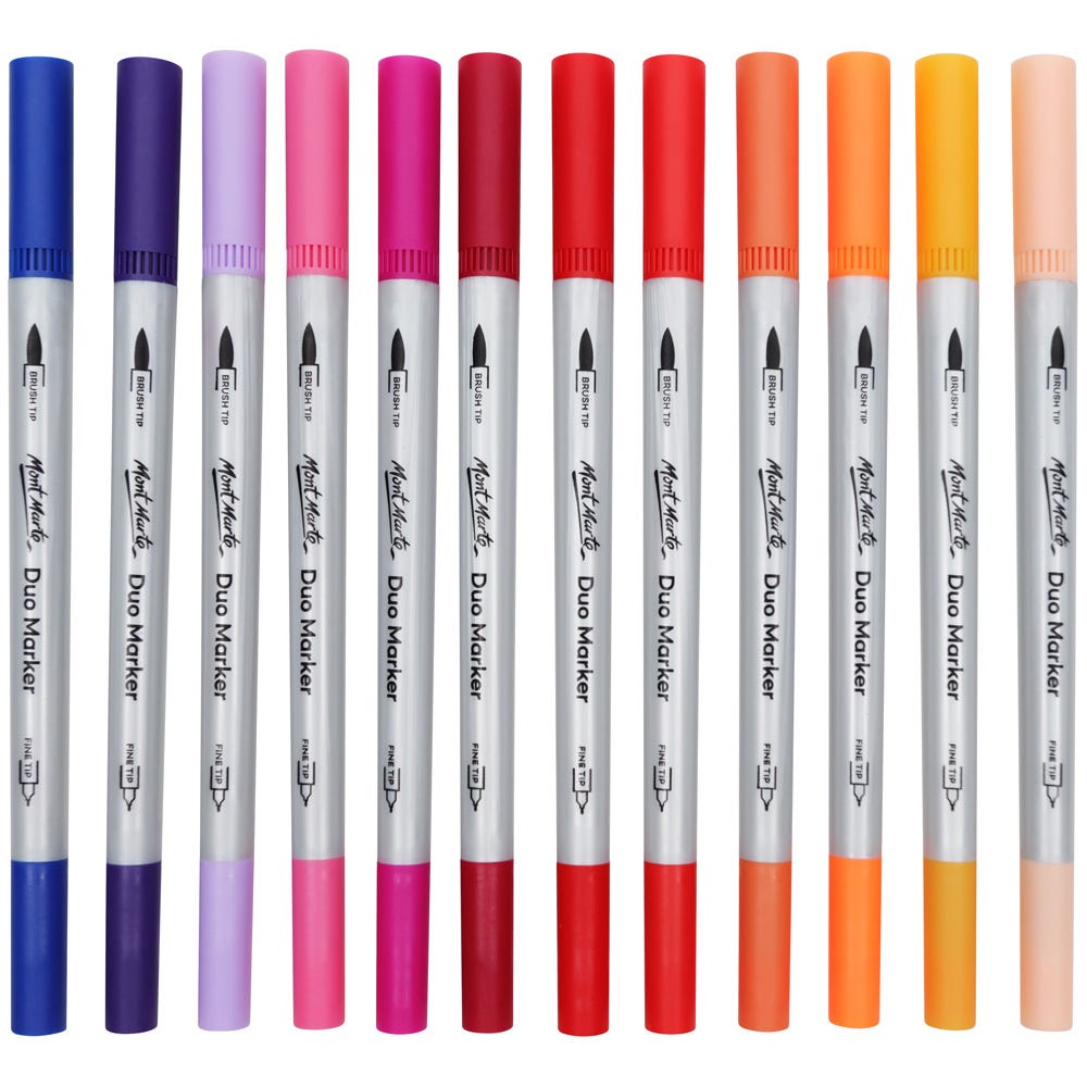 Duo Markers Signature 24pc – Maktaba Mall - Main Image
