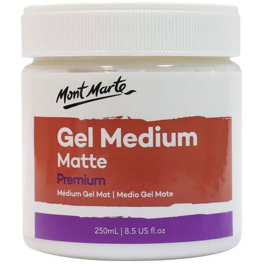 Gel Medium Matte Premium 250ml (8.5 US fl.oz)