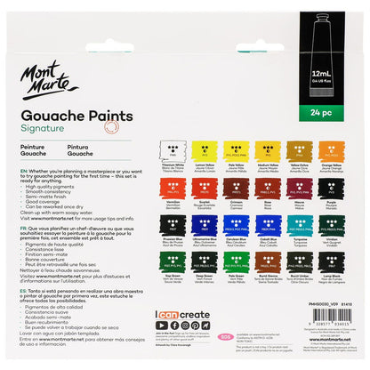 Gouache Paints Signature 24pc x 12ml (0.4 US fl.oz)