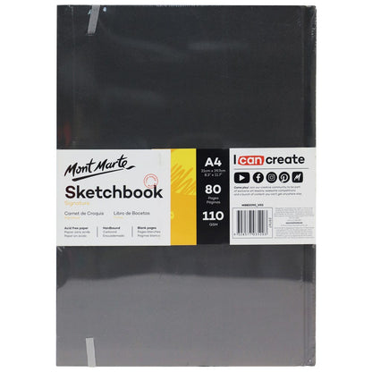 Hardbound Sketch Book Signature 110gsm A4