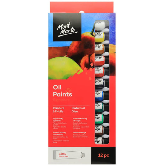 Oil Paints Signature 12pc x 12ml (0.4 US fl.oz)