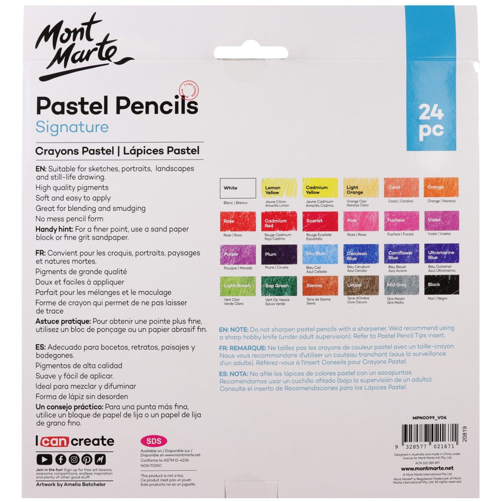 Pastel Pencils Signature 24pc