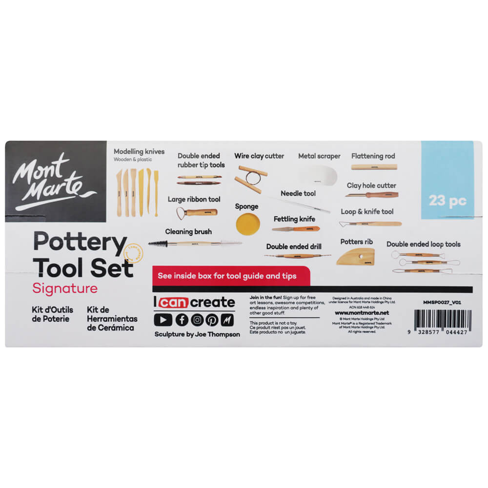 Pottery Tool Set Signature 23pc