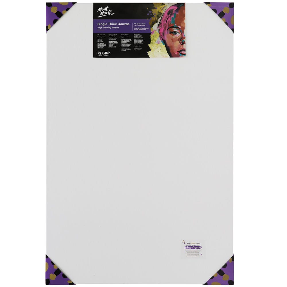 Single Thick Canvas Premium 60.9 x 91.4cm (24 x 36in)