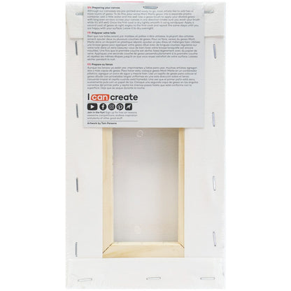 Single Thick Canvas Signature 22.9 x 12.7cm (9 x 5in)