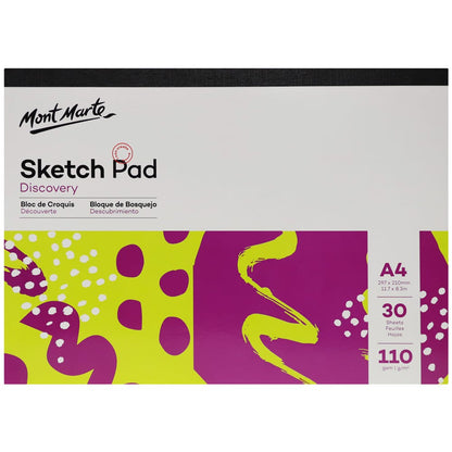 Sketch Pad Discovery A4 110gsm 30 Sheets