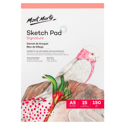 Sketch Pad Signature 150gsm 25 Sheet A5 148 x 210mm (5.8 x 8.3in)