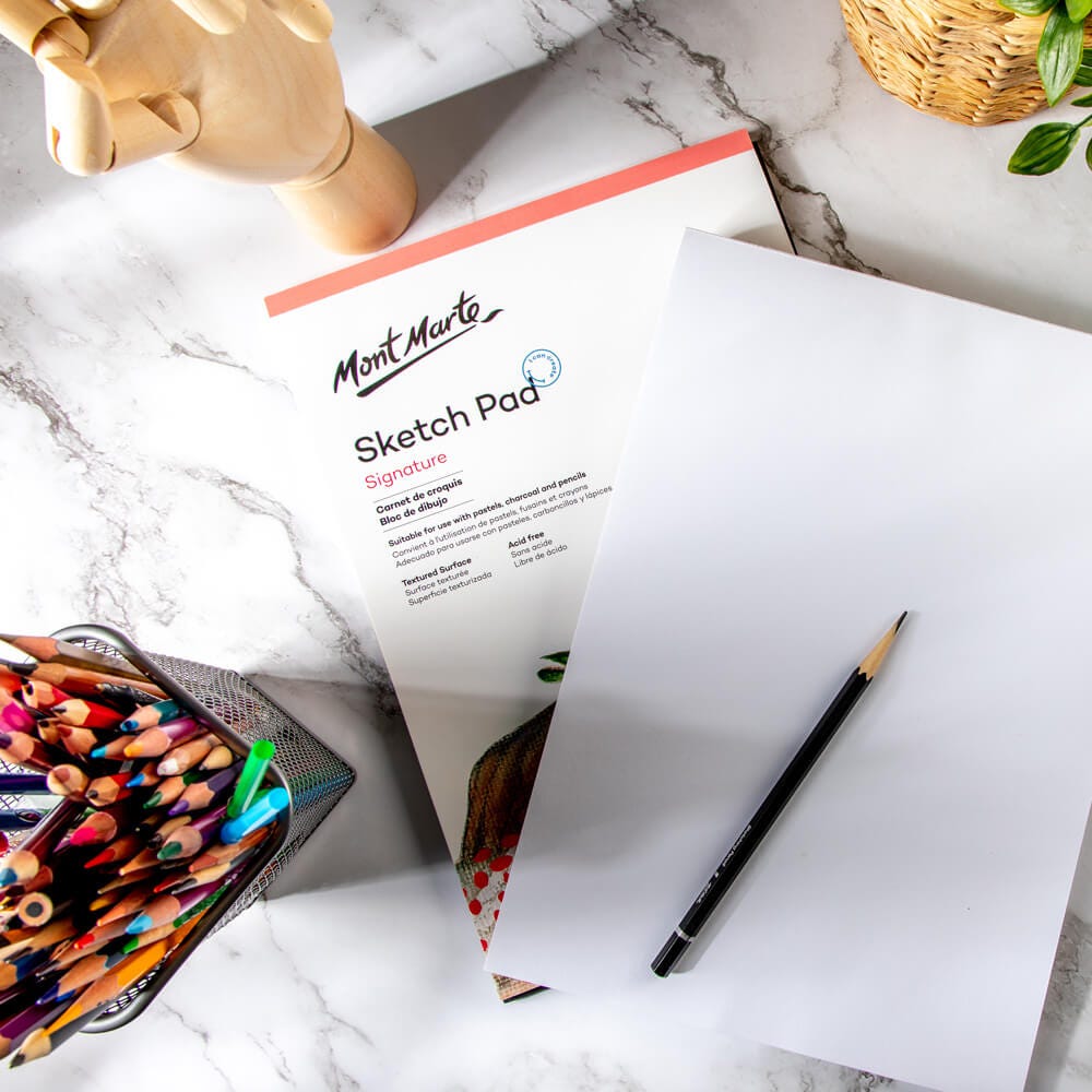 Sketch Pad Signature 150gsm 25 Sheet A5 148 x 210mm (5.8 x 8.3in)