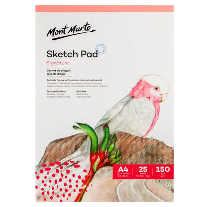 Sketch Pad Signature 150gsm 25 Sheet A4 210 x 297mm (8.3 x 11.7in)