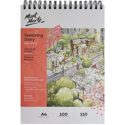 Sketching Diary Signature 110gsm A4 100 Sheet