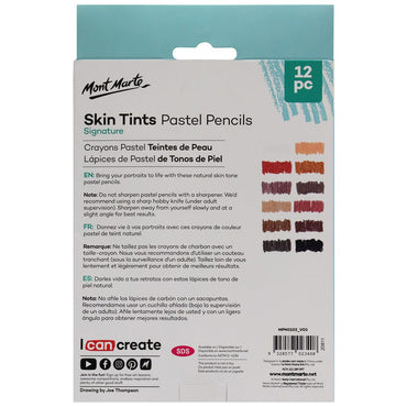Skin Tints Pastel Pencils Signature 12pc