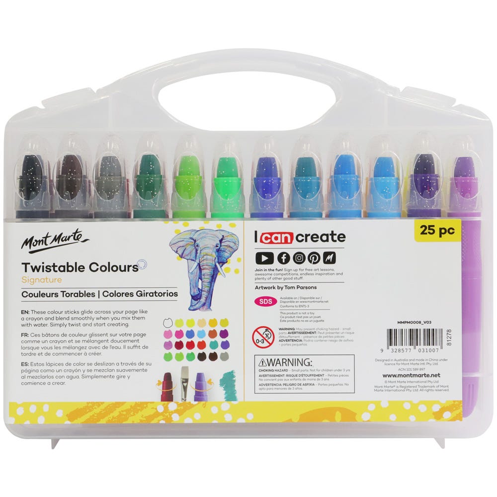Twistable Colours Signature 25pc