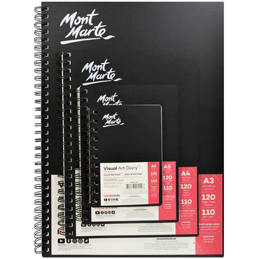 Visual Art Diary Signature 110gsm A3 120 Page